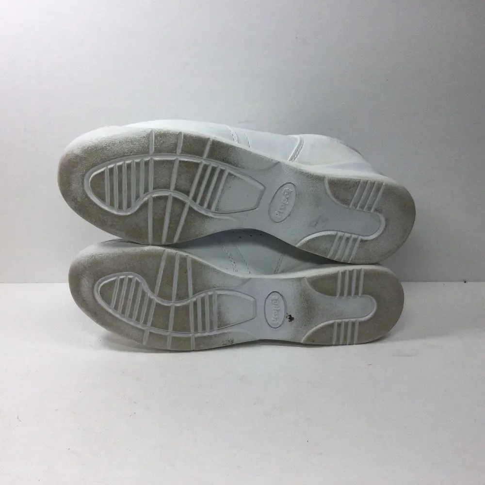 Propet Life Walker Womens Walking‎ Shoes Size 9.5 White Leather Comfort Sneakers